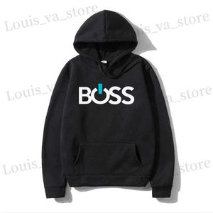 T-shirts voor heren vrouwen Hoodie Casual Simple Serie Letter Afdruk Hoodie Kleding High Strt Sweatshirts For Men Round Neck Vintage Style 2024 Nieuwe T240419