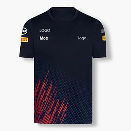T-shirts T-shirts Dames 3D Printing Racing Extreme Sports Team Zomer Mode F1 Formule One 33 RBR Theme T-shirt