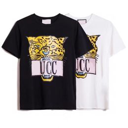 T-shirts pour hommes T-shirts à manches courtes pour femmes T-shirts d'été en coton respirant T-shirts imprimés de tigre