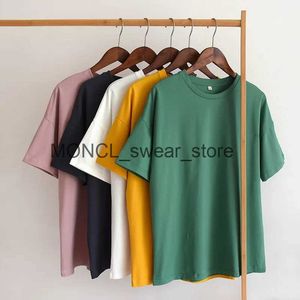 Camisetas para hombres Salón para el sueño para mujeres Summer algodón Camiseta de manga corta para parejas Pajamas Color sólido Servicio para mujeres Camisa H240416