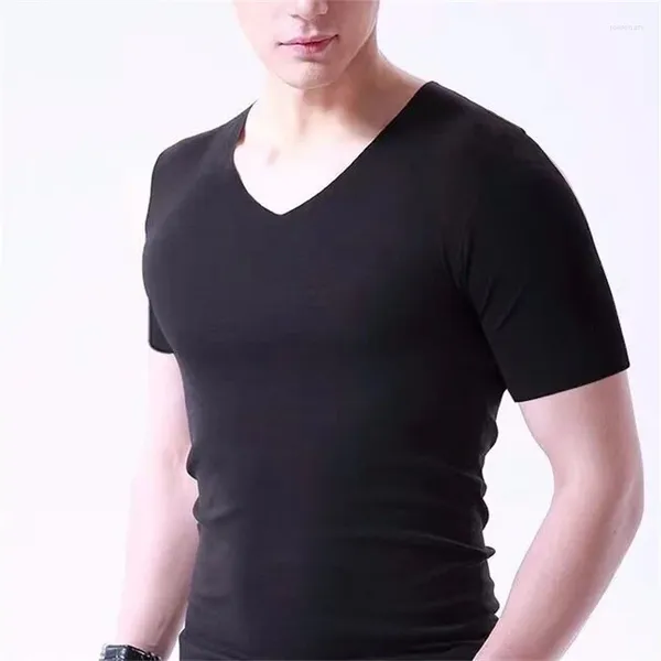 T-shirts pour hommes WytheTiger Tee-shirts Ice Silk T-shirt à manches courtes respirant à séchage rapide