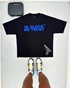 T-shirts pour hommes Y2K Chemise Mens Harajuku Hip Hop Nous avons confiance