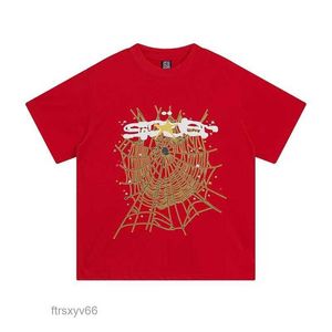 Heren T-shirts Y2k t-shirts Spider 555 Hip Hop Kanyes Style Sp5der 555555 Tshirt Spiders Jumper Europese en Amerikaanse jonge zangers korte mouw St6y UHNZ