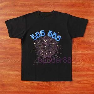 Heren T-shirts Y2k t-shirts Spider 555 Hip Hop Kanyes Style Sp5der 555555 Tshirt Spiders Jumper Europese en Amerikaanse jonge zangers korte mouw 6avw C05S C05S