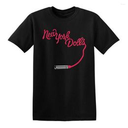 Heren T Shirts York Dolls Lipstick Logo T-shirt T-shirt nieuwste stijl voor mannen dames t-shirt