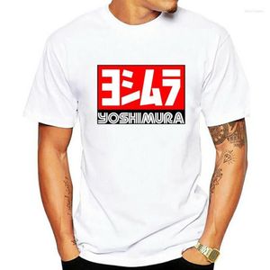 T-shirts pour hommes Logo Yoshimura Japon Tuning Race Noir amp Chemise Blanche XS-3XL252C