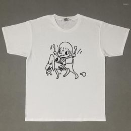 Heren t shirts yoshitomo nara grappige anime print t-shirt katoen mannen shirt tee t-shirt dames