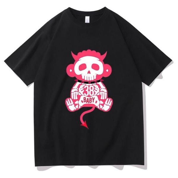 T-shirts pour hommes Youngboy Never Broke Again Hipster T-shirt Cartoon Anime T-shirts Hell Monkey Super Cool Hommes Tshirt Harajuku G239b