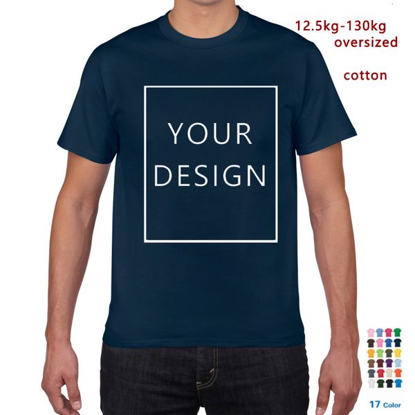 T-shirts pour hommes Votre propre conception hommes t-shirt Marque Logo / Image Personnalisé Hommes t-shirt surdimensionné 5XL 130kg DIY T-shirt garçons Enfant Bébé YXXS T-shirt 230606