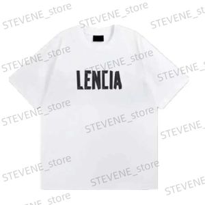 Heren T-shirts YZLDS Zomer Heren Designer T-shirt Casual Man Ts Met Letters Print Korte Slves Top Verkoop Luxe Mannen Hip Hop kleding Aziatisch T240325