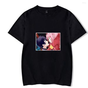 T-shirts pour hommes Zero Two T-shirt col rond décontracté manches courtes filles vêtements