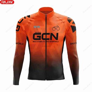 T-shirts pour hommesGCN Nouveaux hommes Bicyc Long SeveUV Protection Cyclisme Costume Spring Compétition Professionnel Team SeH2421