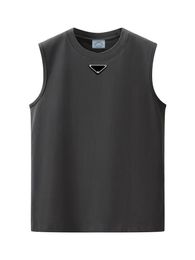 Heren tanktop zomervest kam schouder schouder korte mouwen heren mouwloze t-shirt heren losse sport fitness knappe top