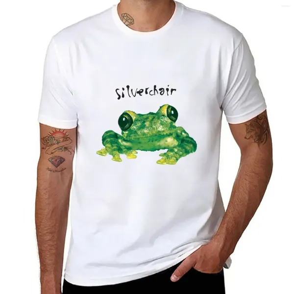 Camisetas sin mangas para hombre 1995 RARE Silverchair Frogstomp '95 Frog camiseta doble ropa Hippie personalizada