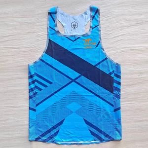 Herentanktops 2022 ACKS NATIONALE TEAM MAN FAST Running Net Ademend Vest Speed ​​Professional Atleet Track Field Singlet aanpasbaar