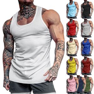 Débardeurs pour hommes 2023 Style gilet de sport respirant Gym Muscle Man Running T-Shirt