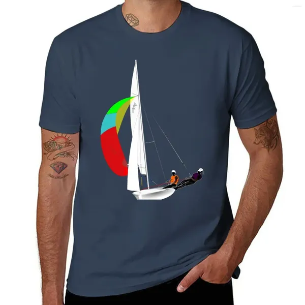 Camisetas sin mangas para hombre 420 - Sailing Dinghy 02, camiseta negra, camisas para niños, ropa para hombres