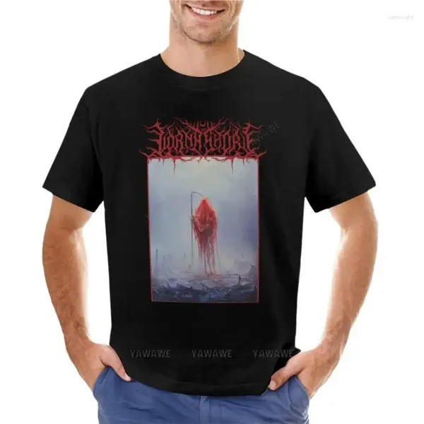 Débardeurs pour hommes et je retourne au néant Lorna Shore T-shirt graphique T-shirt noir chemises ajustées pour hommes