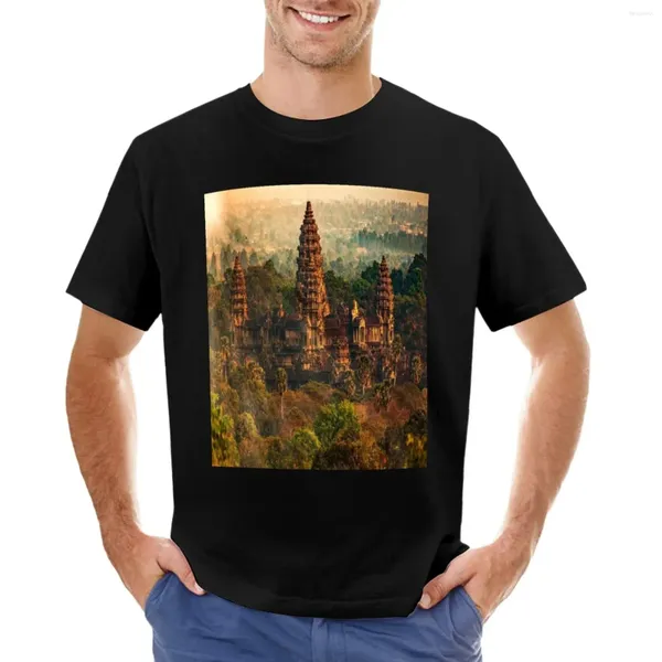 Débardeurs pour hommes Angkor Wat ruines Siem Reap cambodge T-Shirt chemises T-shirts graphiques hommes T-shirts Hip Hop