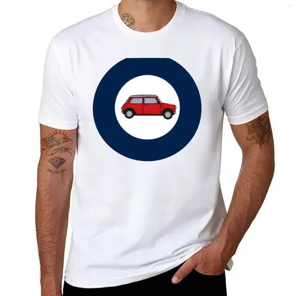 Camas de tanques para hombres Austin Mini Cooper Roundel Tipo A Camisetas de camisetas Camisetas lisas Man Camisetas de algodón