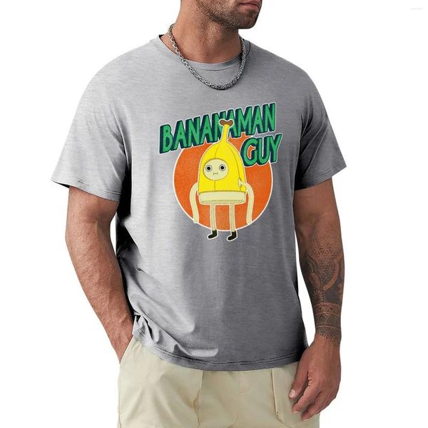 Débardeurs pour hommes BANANA MAN GUY ! T-Shirt noir T-Shirt chemises drôles hommes à manches longues