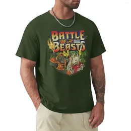 Les débardeurs pour hommes battent des bêtes 1986 T-shirts poids lourds Hippie Vêtements Sweet Shirts Men surdimension