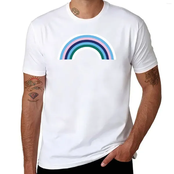 Camisetas sin mangas para hombre Be A Rainbow To Something's Cloud, camisetas de gran tamaño, camisetas de edición, camisetas gráficas para hombre