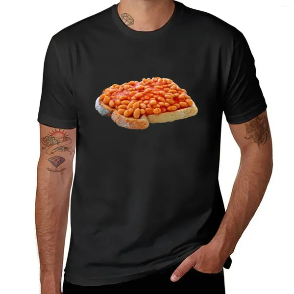 Camisetas sin mangas para hombre, camiseta Beans On Toast, camisetas personalizadas blancas para niños, camisetas gráficas para hombre, paquete