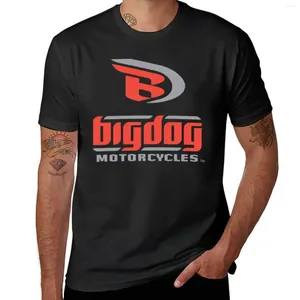 Herentanktops Big Dog Motorcycle T-shirt Vintage kleding voor een Boy Men T-shirt