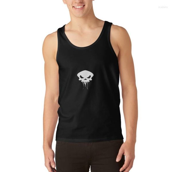 Canottiere da uomo Black Hole Sun Skull Top Gilet senza maniche Gilet da uomo estivo da uomo