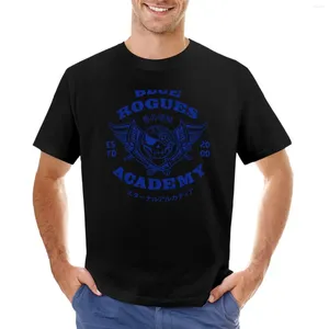 Tanktops voor heren Blauw Rogues Air Pirates-embleem T-shirt met dierenprint voor jongens