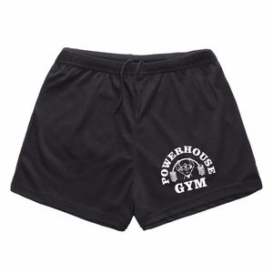 Débardeurs pour hommes Board Shorts Powerhouse Fitness Bodybuilding Workout Cordon Pour Homme Coton Court 230717