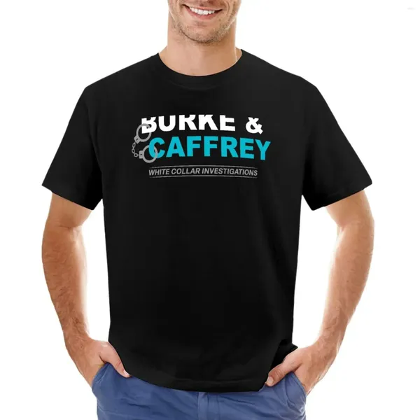 Camisetas sin mangas para hombre, camiseta de investigaciones de Burke Caffrey, camiseta de manga corta con estampado de animales para niños, paquete de camisetas gráficas para hombre
