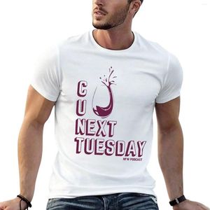 Herentanktops c u aanstaande dinsdag wijnliefhebbers t-shirt snel drogen shirt zomerkleding esthetische kleding mannen