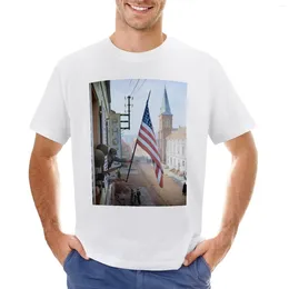 Capitaine de débardeur masculin H. Garahan 'Easy' Company - France 1945 T-shirt Summer Corée Shirts Graphic Tees Vêtements
