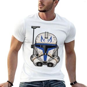 Heren tanktops Captain Rex T-shirt op maat gemaakte T-shirts sneldrogend grafisch shirt effen witte heren