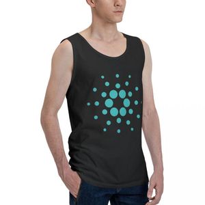 Cardano -sticker en magneet Top Shirt Cainlink Vest mannen voor heren.