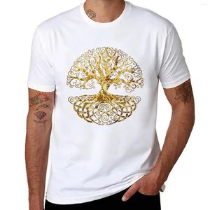 Débardeurs pour hommes T-shirt d'arbre celtique Vêtements mignons T-shirts personnalisés Chemises de grande taille Vêtements pour hommes esthétiques