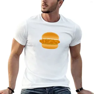 Tops pour réservoir pour hommes T-shirt sandwich au poulet T-shirt T-shirts séchés rapides mangers surdimensionnés pour hommes