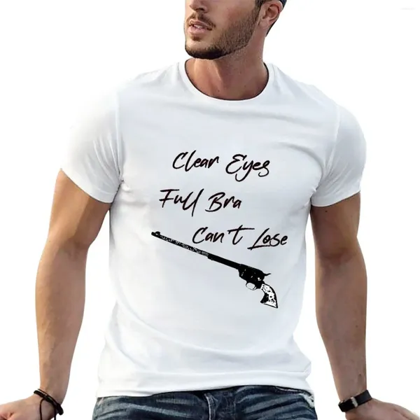 Les débarbacs pour hommes, les yeux clairs, le soutien-gorge complet ne peut pas perdre le t-shirt mignon vêtements à manches courtes hommes vintage t-shirts
