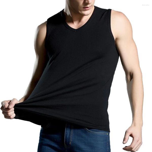 Camisetas sin mangas para hombre, ropa interior cómoda para deportes diarios en la playa, camiseta interior de verano, camiseta interior transpirable clásica L-3XL