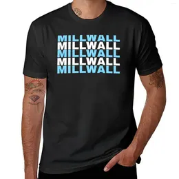 Débardeurs pour hommes Copie de Milwall T-shirt surdimensionné à manches courtes T-shirt drôle pour hommes grandes et grandes chemises
