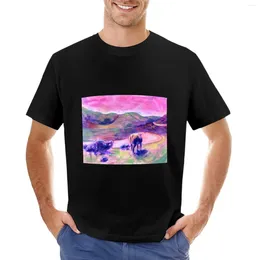 Débardeurs pour hommes T-shirt de vache Vêtements vintage T-shirts vierges Anime Vêtements pour hommes