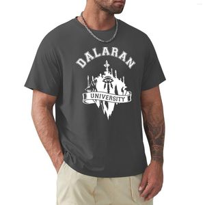 Débardeurs pour hommes Dalaran University T-Shirt Korean Fashion Edition T-shirt surdimensionné Chemises à manches courtes Hommes