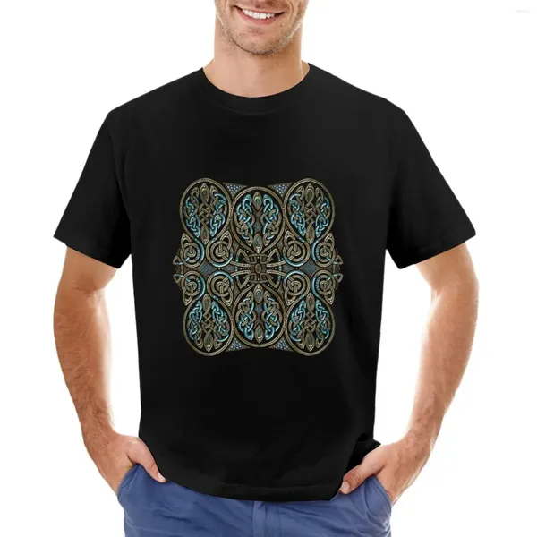 Débardeurs pour hommes Design Viking Pattern T-Shirt Chemise à imprimé animal pour garçons Vêtements esthétiques Grands et grands T-shirts Hommes