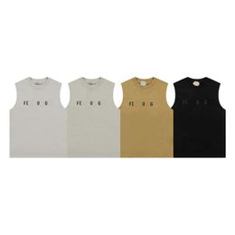 Camisetas sin mangas para hombre Camiseta de diseñador para hombre, camiseta con fondo de verano, camiseta para hombre, camisetas con fondo de línea A, camiseta interior, nueva moda para hombre y mujer 6949