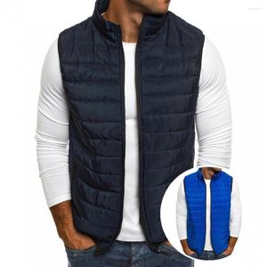 Débardeurs pour hommes gilet en duvet tout match rembourré doux pour la peau excellente couture gilet d'automne pour un usage quotidien