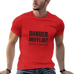 Les débardeurs masculins Dunder Mifflin Inc: un t-shirt de compagnie de papier