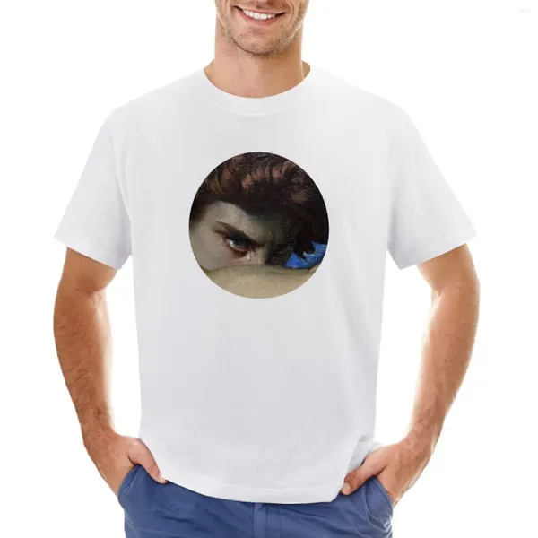 Débardeurs pour hommes T-shirt de peinture sur les yeux Vêtements esthétiques Édition Graphique Anime T-shirts graphiques pour hommes
