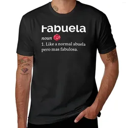 Débardeur pour hommes Fabuela Définition II - Fabulosa abuela t-shirt homme vêtements noirs t-shirts séchage rapides